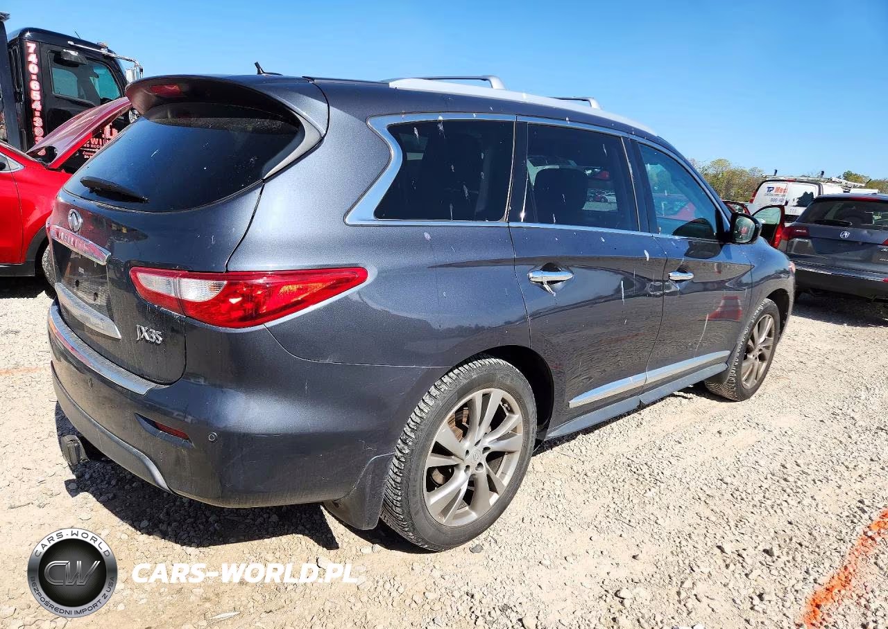 2013 Infiniti Jx35 Base VIN:5N1AL0MN4DC352404 - 3