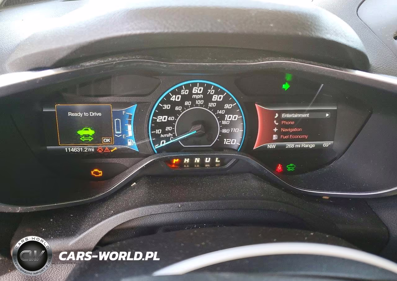 2015 Ford C-Max Premium Sel VIN:1FADP5CUXFL101617 - 9