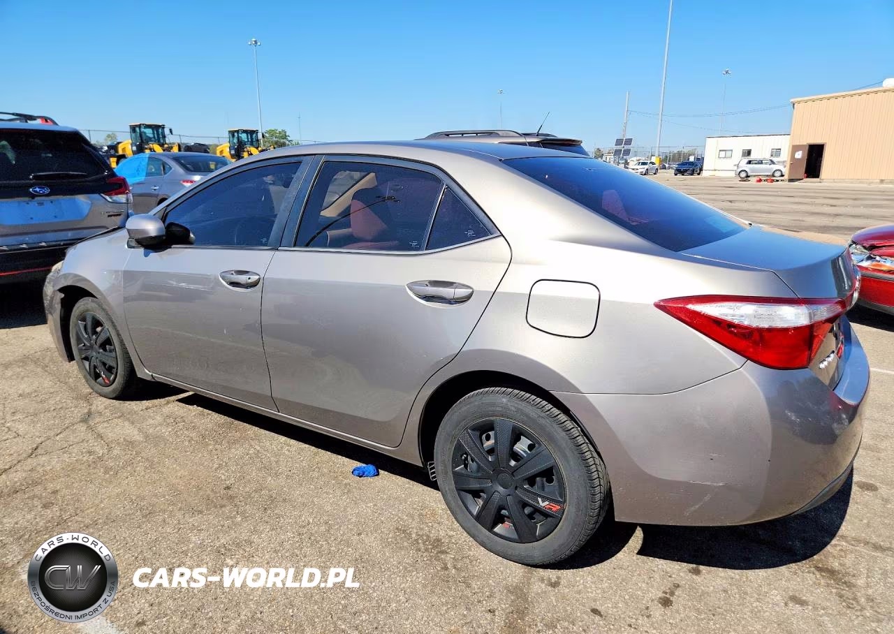 2015 Toyota Corolla Le VIN:2T1BURHE5FC393879 - 2