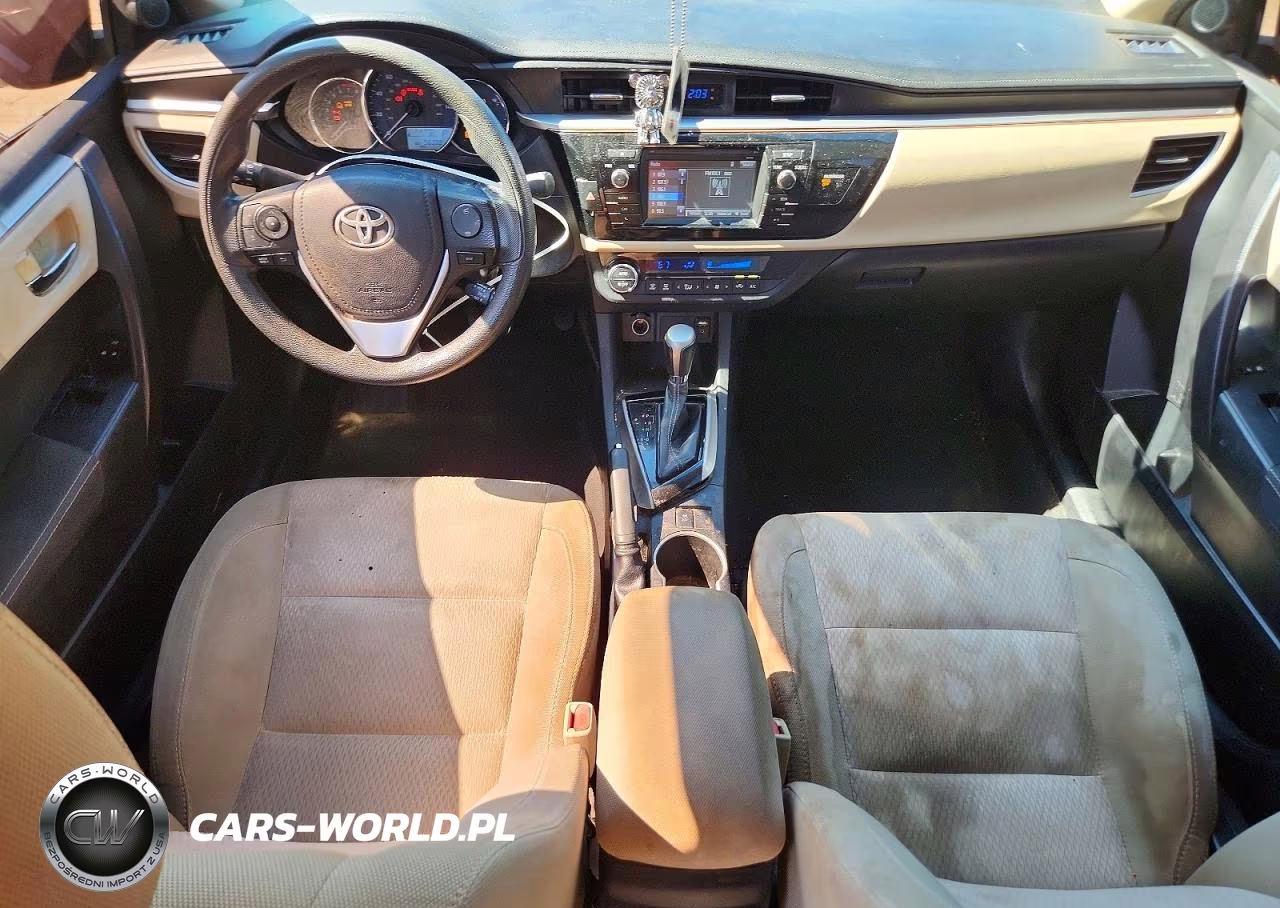 2015 Toyota Corolla Le VIN:2T1BURHE5FC393879 - 8