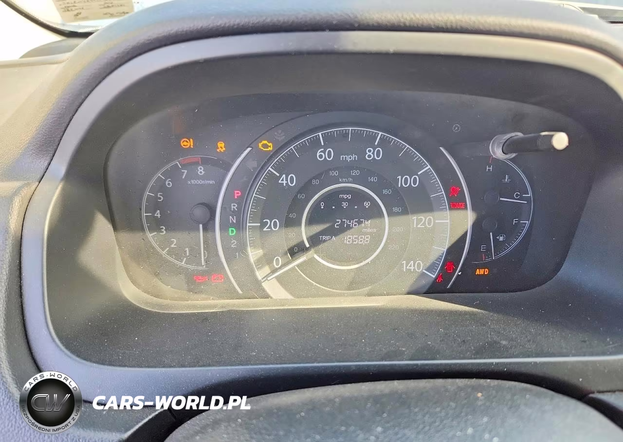 2012 Honda Cr-V Ex VIN:JHLRM4H59CC028503 - 9