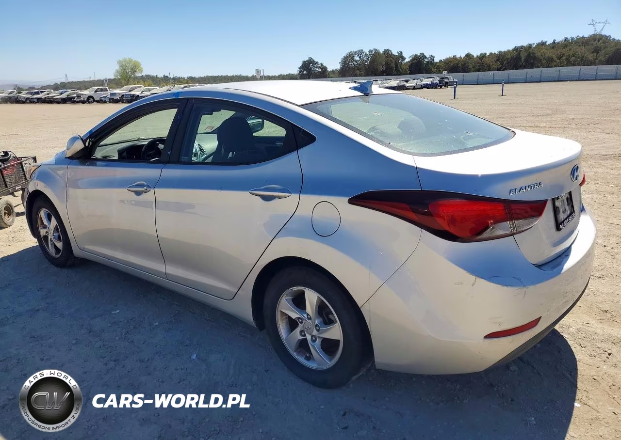 2015 Hyundai Elantra Se VIN:5NPDH4AE9FH562809 - 2