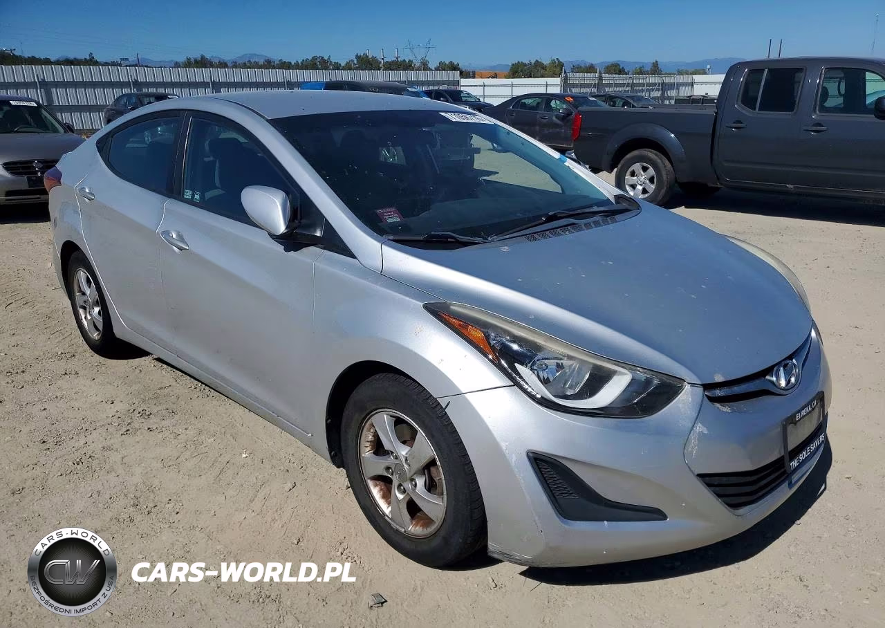 2015 Hyundai Elantra Se VIN:5NPDH4AE9FH562809 - 4