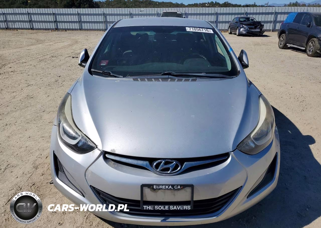 2015 Hyundai Elantra Se VIN:5NPDH4AE9FH562809 - 5