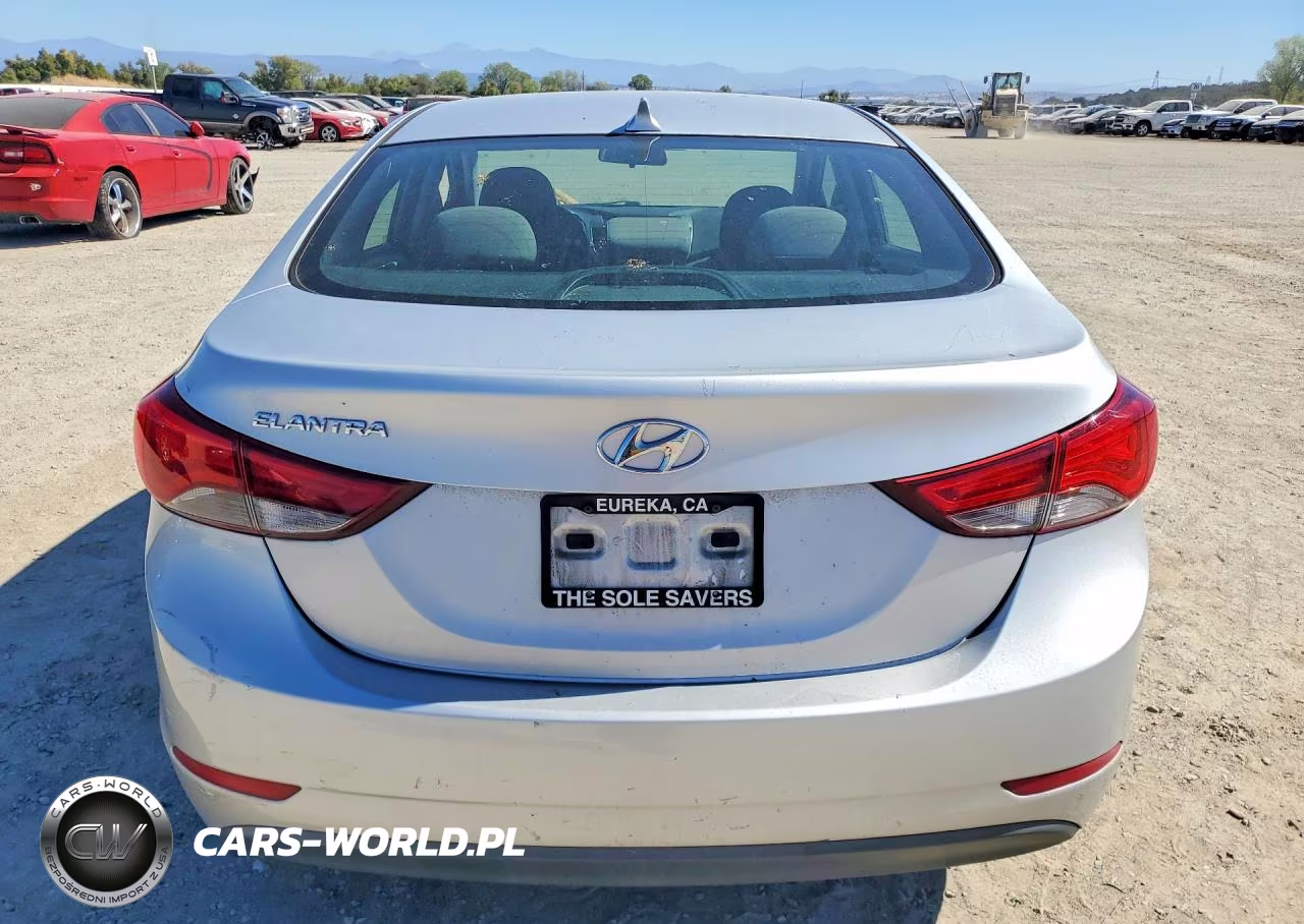 2015 Hyundai Elantra Se VIN:5NPDH4AE9FH562809 - 6