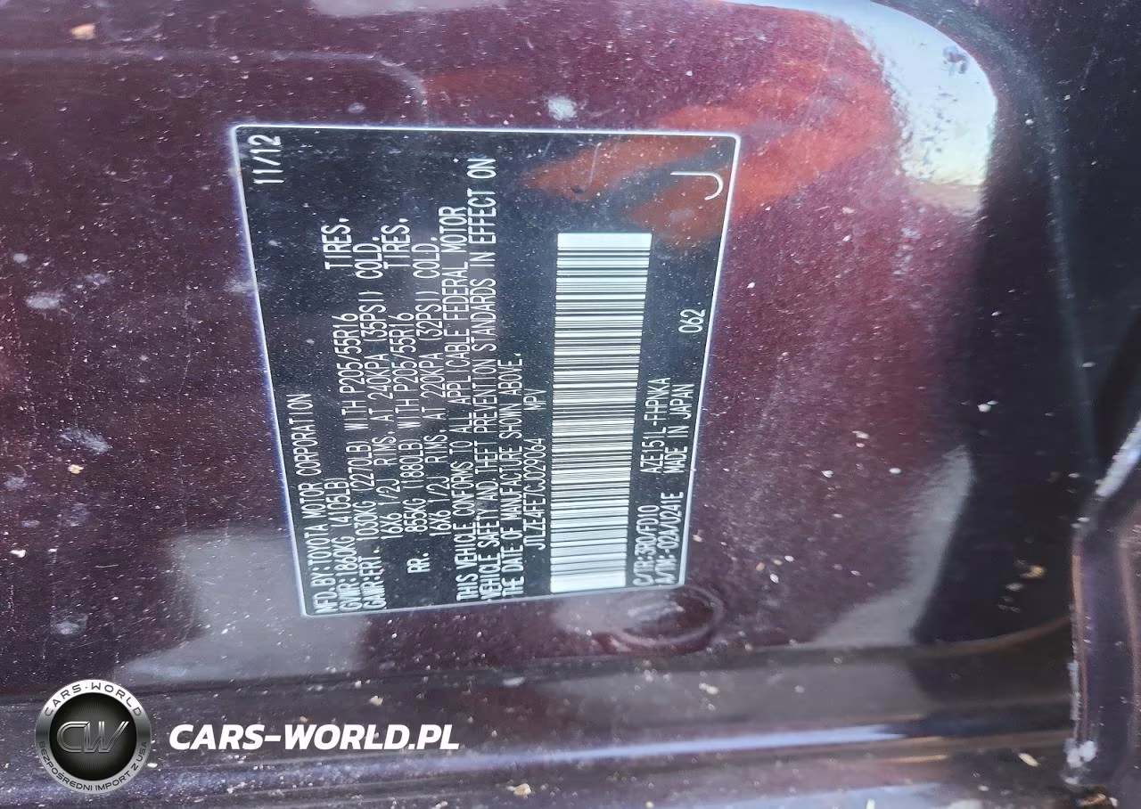 2012 Scion Xb Base VIN:JTLZE4FE7CJ029064 - 12