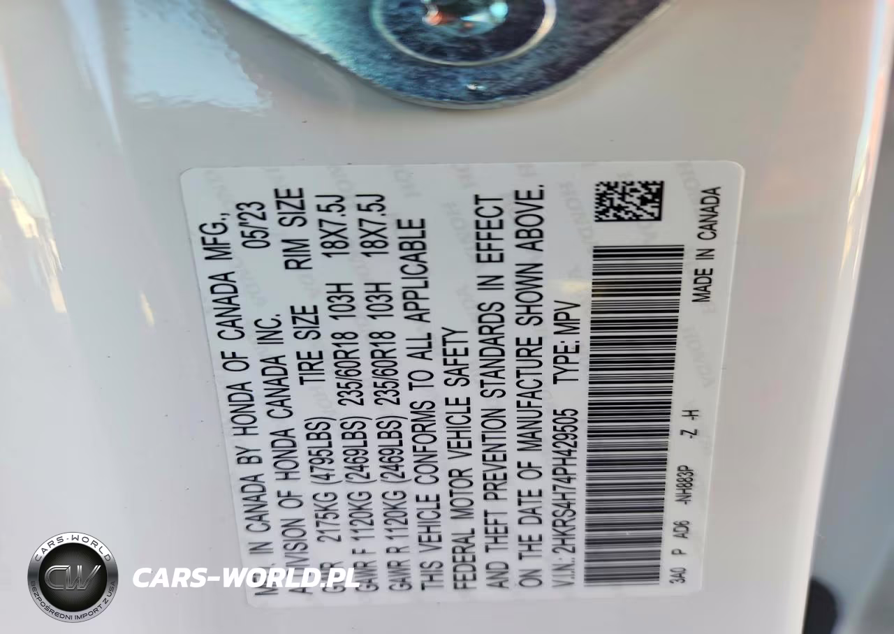 2023 Honda Cr-V Exl VIN:2HKRS4H74PH429505 - 14