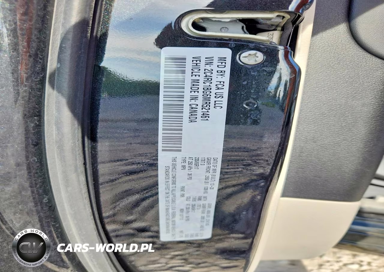 2021 Chrysler Pacifica Touring L VIN:2C4RC1BG6MR521461 - 13