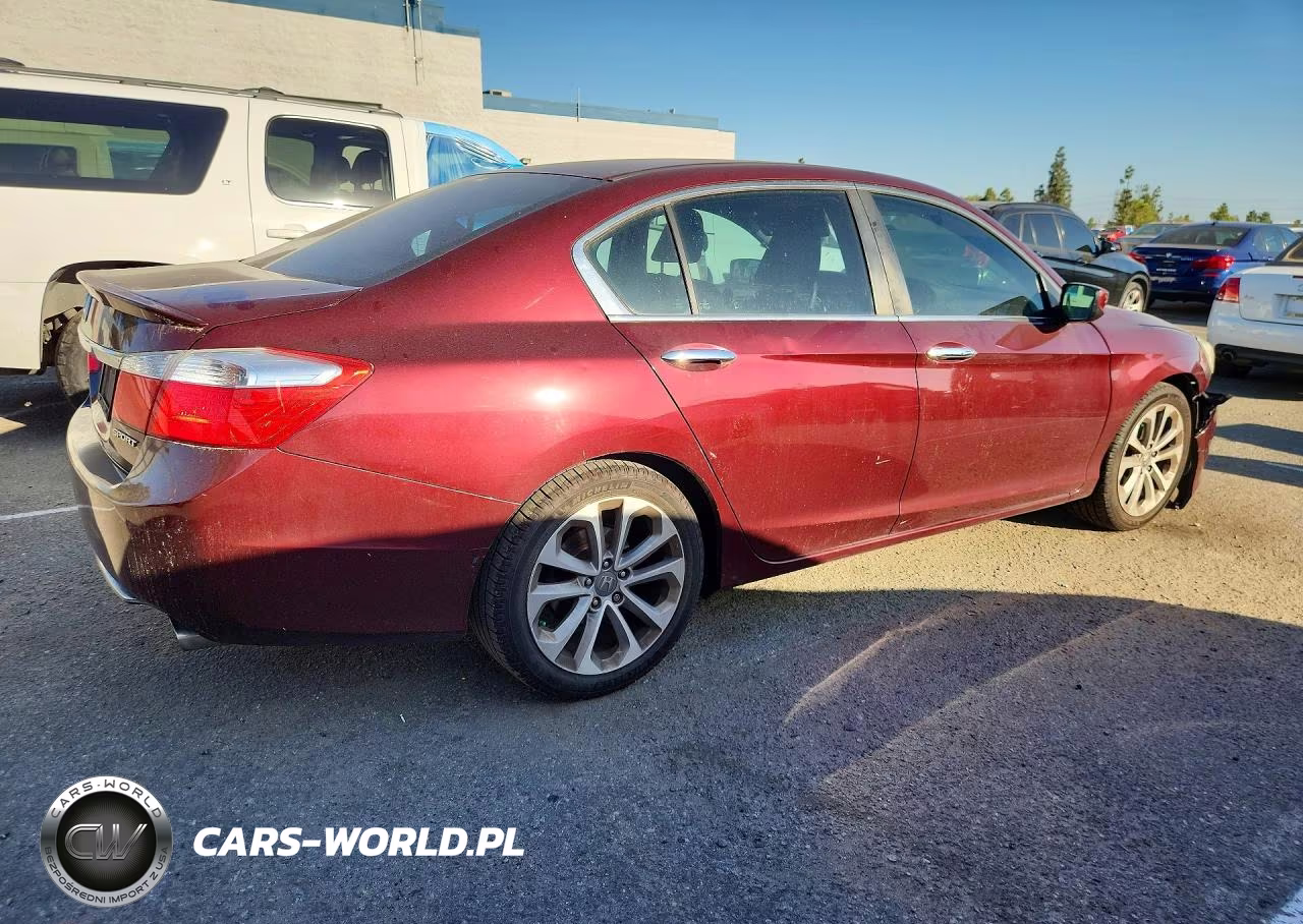 2013 Honda Accord Sport VIN:1HGCR2F59DA099582 - 3