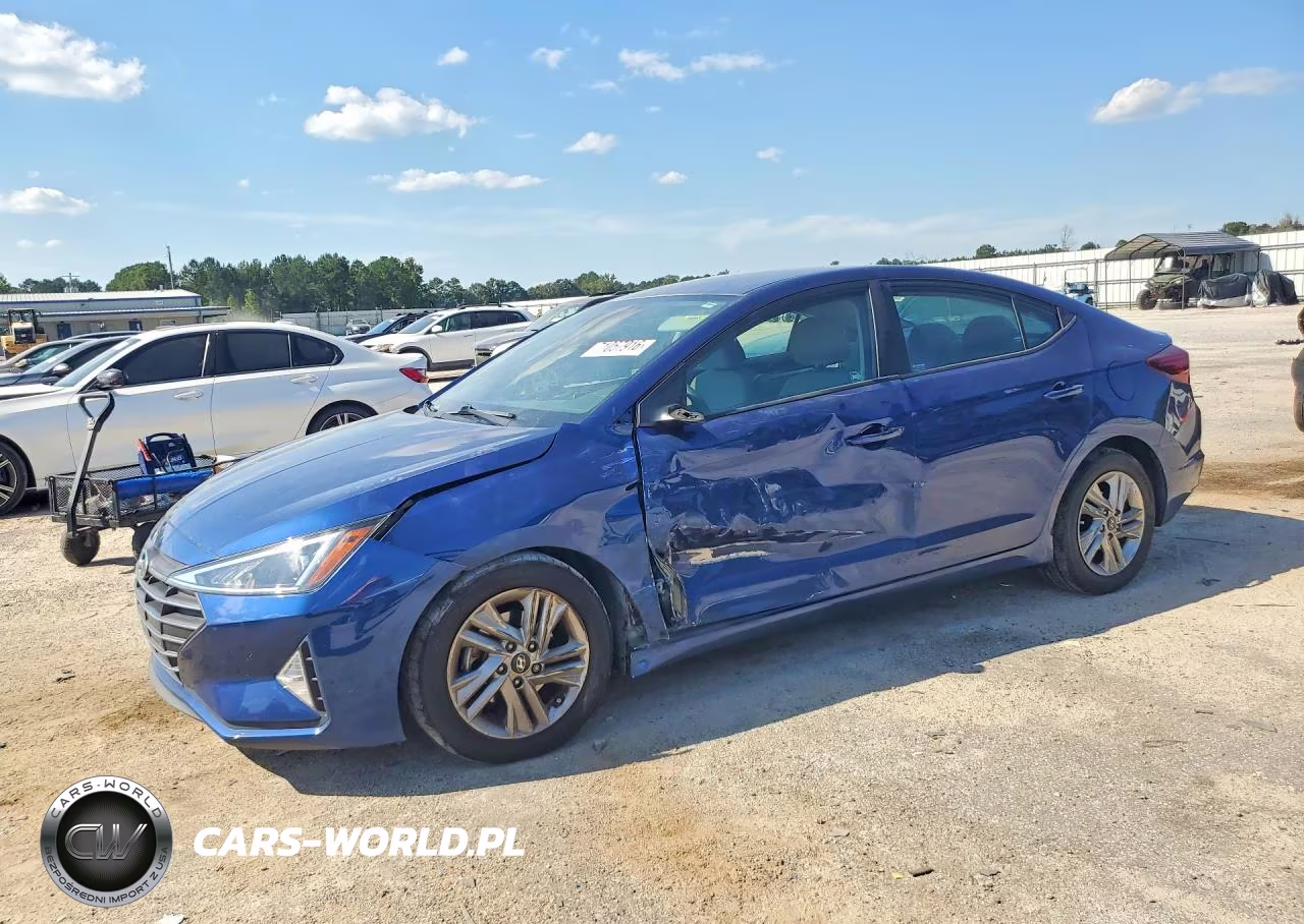 2019 Hyundai Elantra Sel VIN:5NPD84LF3KH462687 - 1