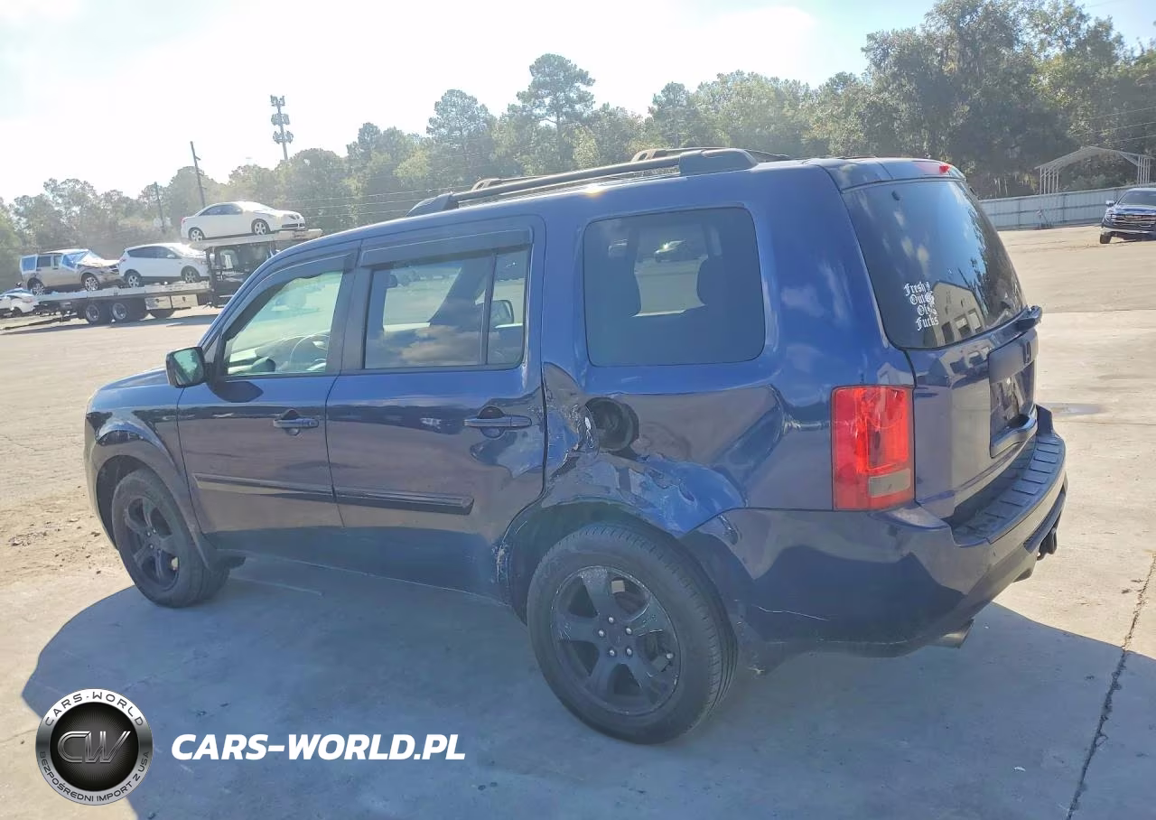 2013 Honda Pilot Exl VIN:5FNYF4H57DB007494 - 2