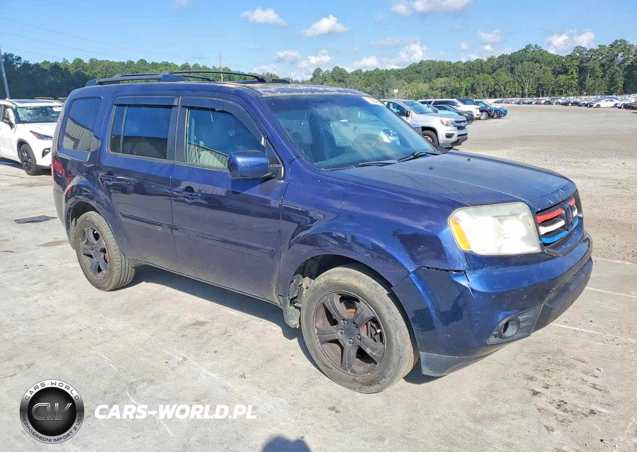 2013 Honda Pilot Exl VIN:5FNYF4H57DB007494 - 4