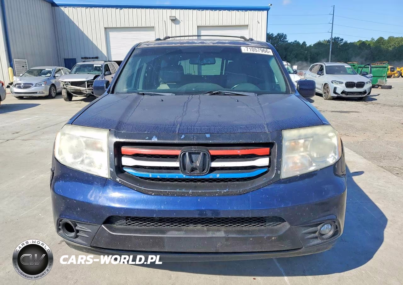 2013 Honda Pilot Exl VIN:5FNYF4H57DB007494 - 5