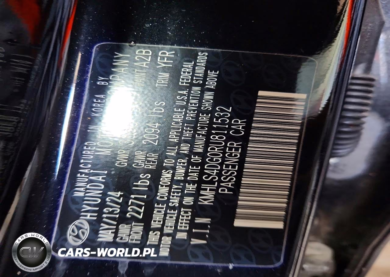 2024 Hyundai Elantra Sel VIN:KMHLS4DG0RU811532 - 12