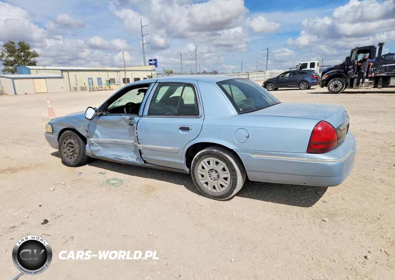 2007 Mercury Grand Marquis Gs VIN:2MEFM74V67X623923 - 2