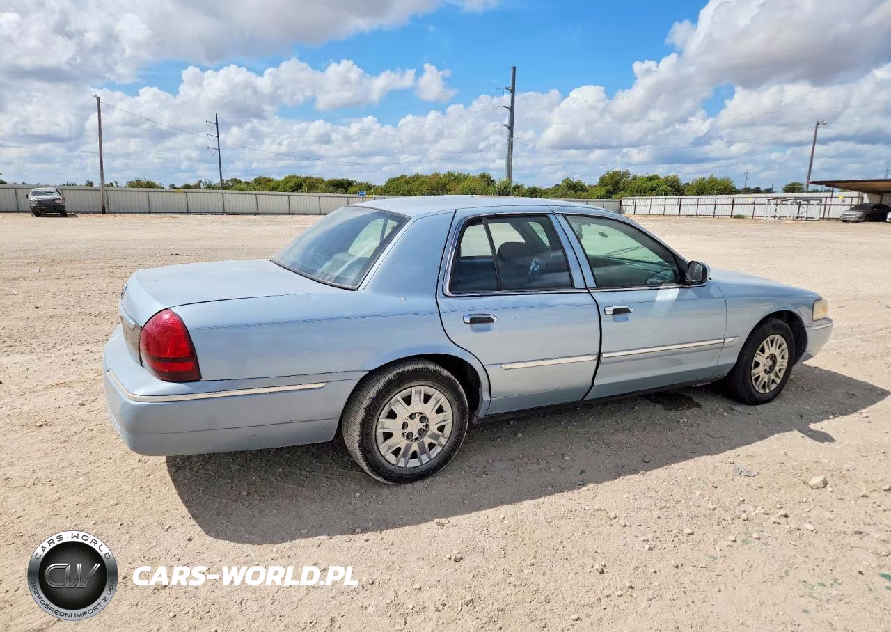 2007 Mercury Grand Marquis Gs VIN:2MEFM74V67X623923 - 3