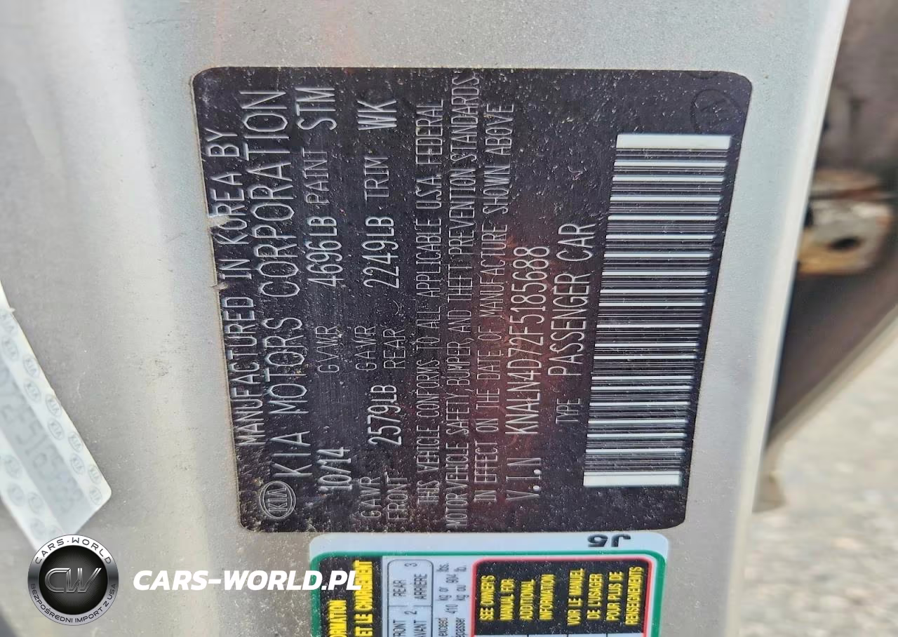2015 Kia Cadenza Premium VIN:KNALN4D72F5185688 - 12