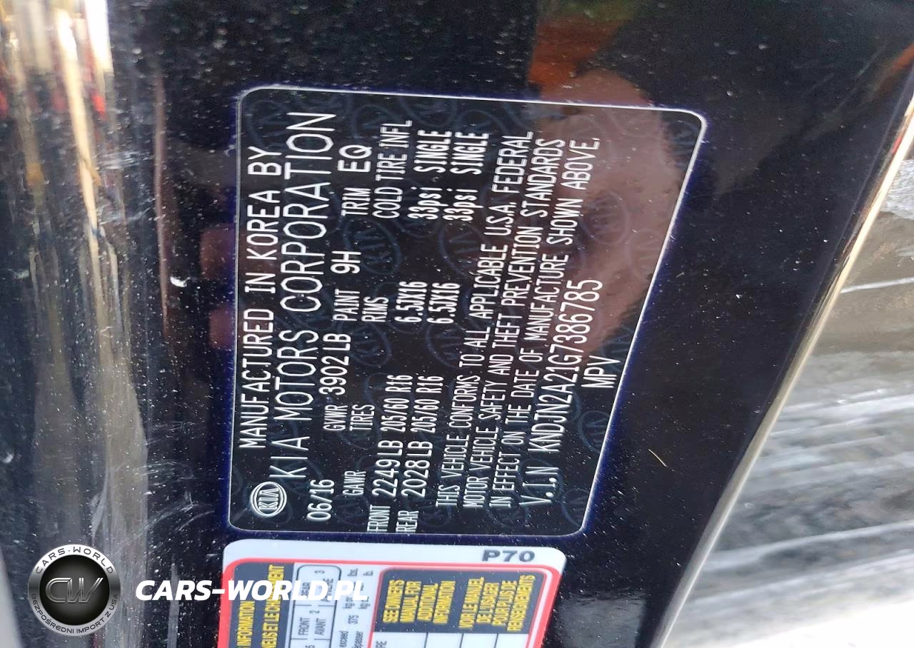 2016 Kia Soul Base VIN:KNDJN2A21G7386785 - 13