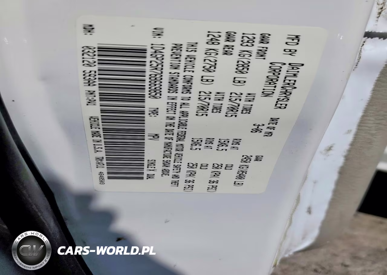 2006 Dodge Caravan Se VIN:1D4GP25R76B669850 - 13