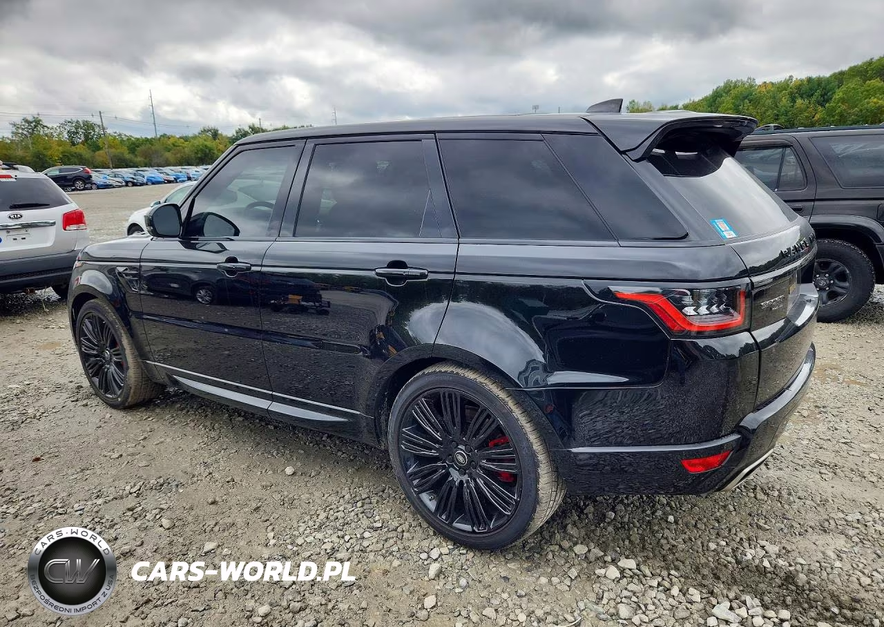 2020 Land Rover Range Rover Sport P525 Hse VIN:SALWR2SE6LA725873 - 2