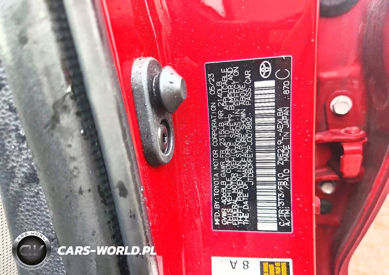 2023 Toyota Corolla Hybrid Le VIN:JTDBCMFE7PJ007882 - 13