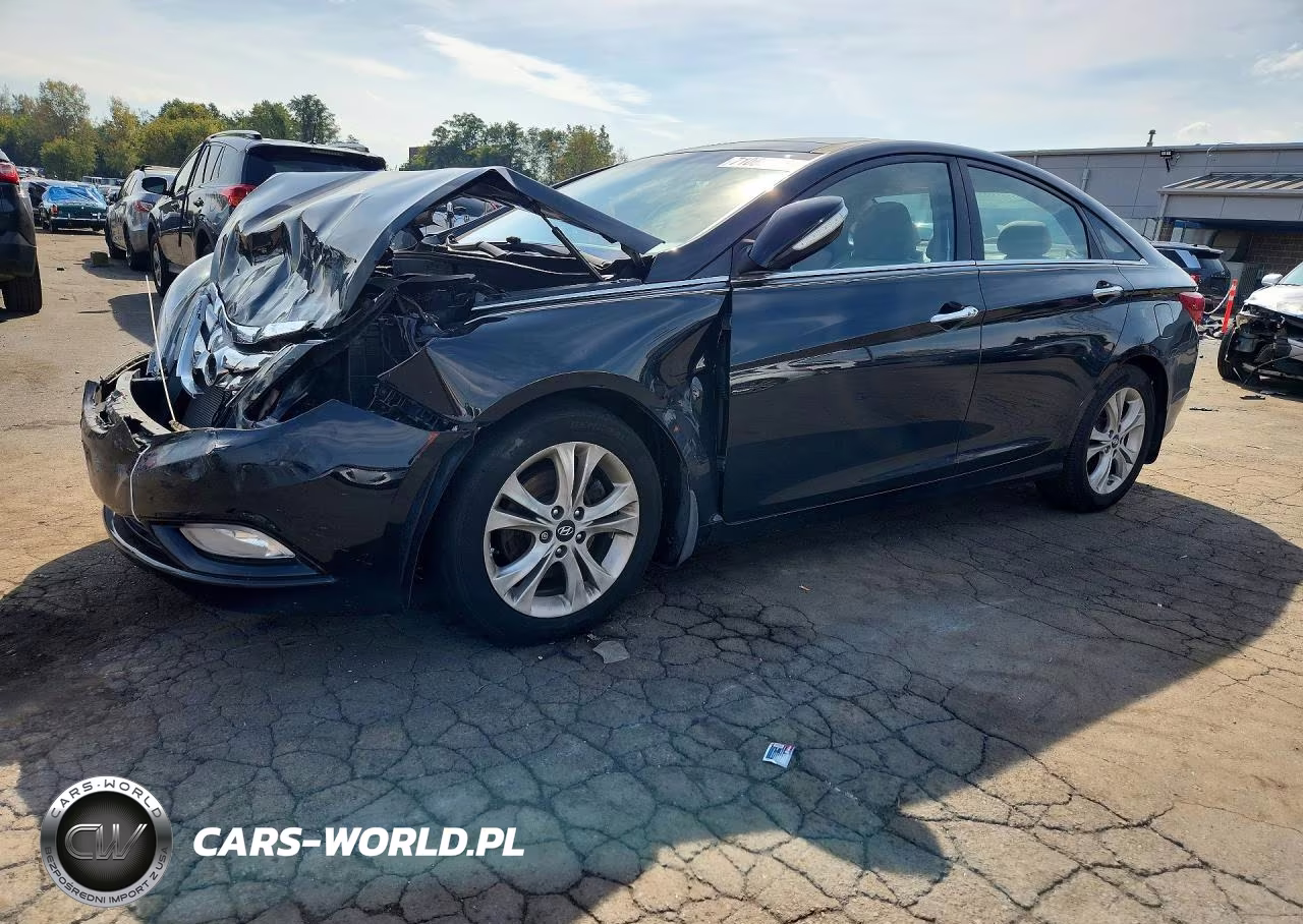 2012 Hyundai Sonata Limited VIN:5NPEC4AC3CH429038 - 1