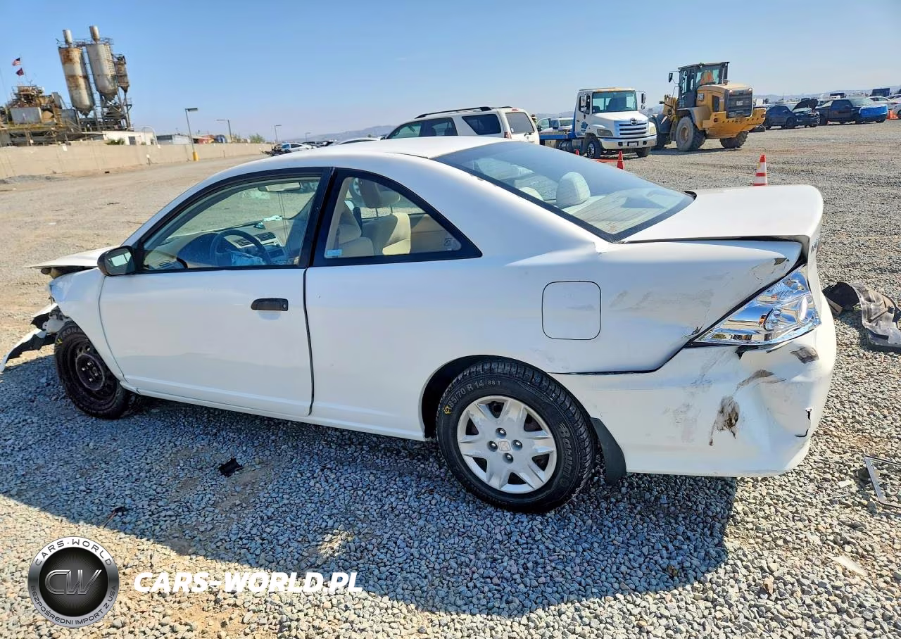 2004 Honda Civic Dx Vp VIN:1HGEM22134L038694 - 2