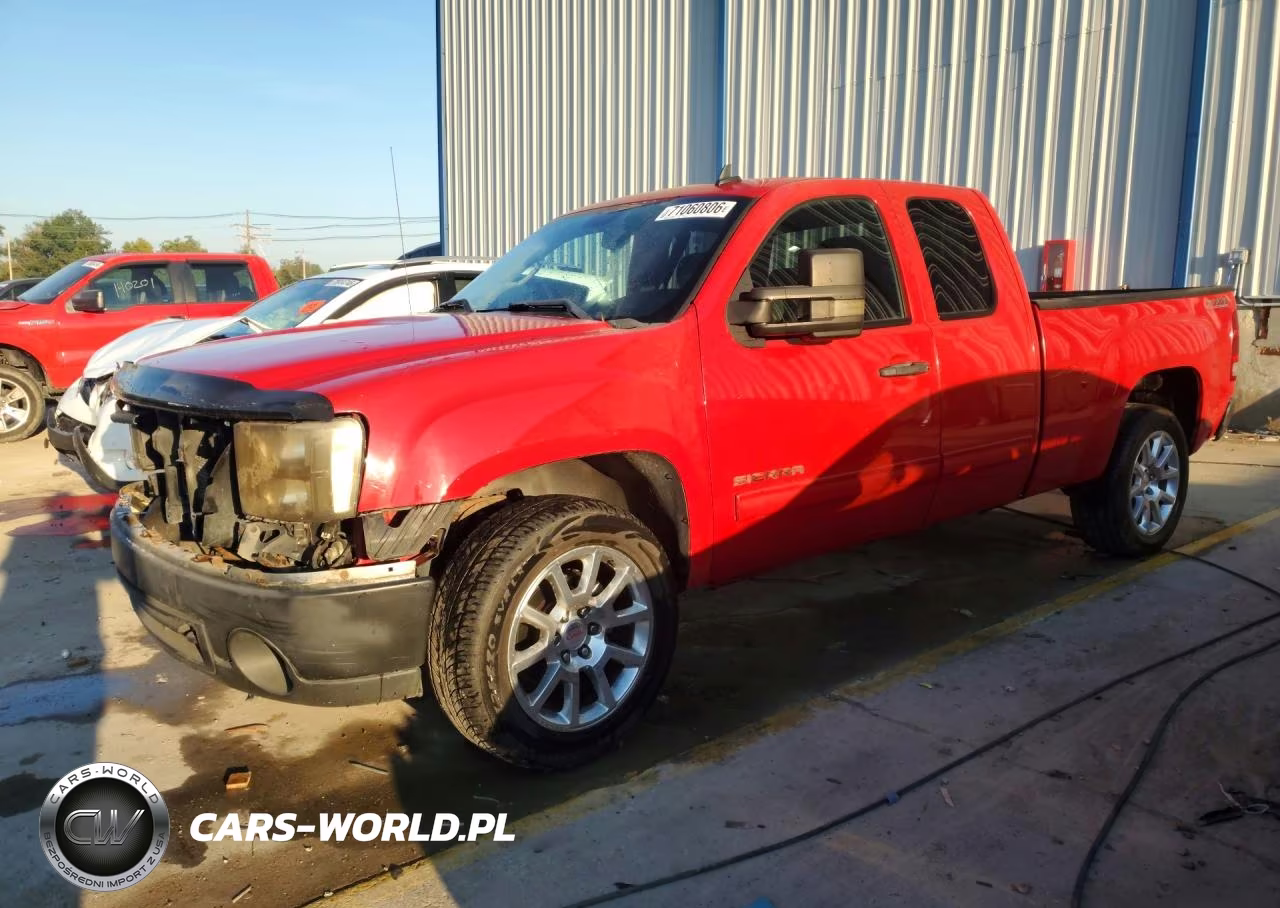 2012 GMC Sierra K1500 Sle VIN:1GTR2VE74CZ275472 - 1