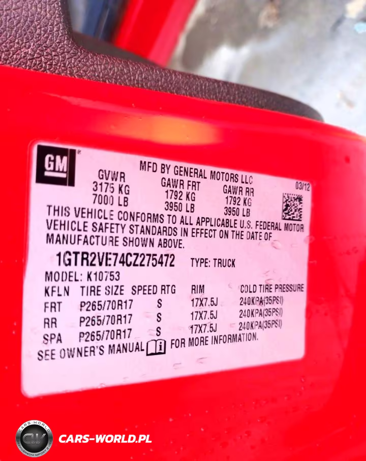 2012 GMC Sierra K1500 Sle VIN:1GTR2VE74CZ275472 - 12
