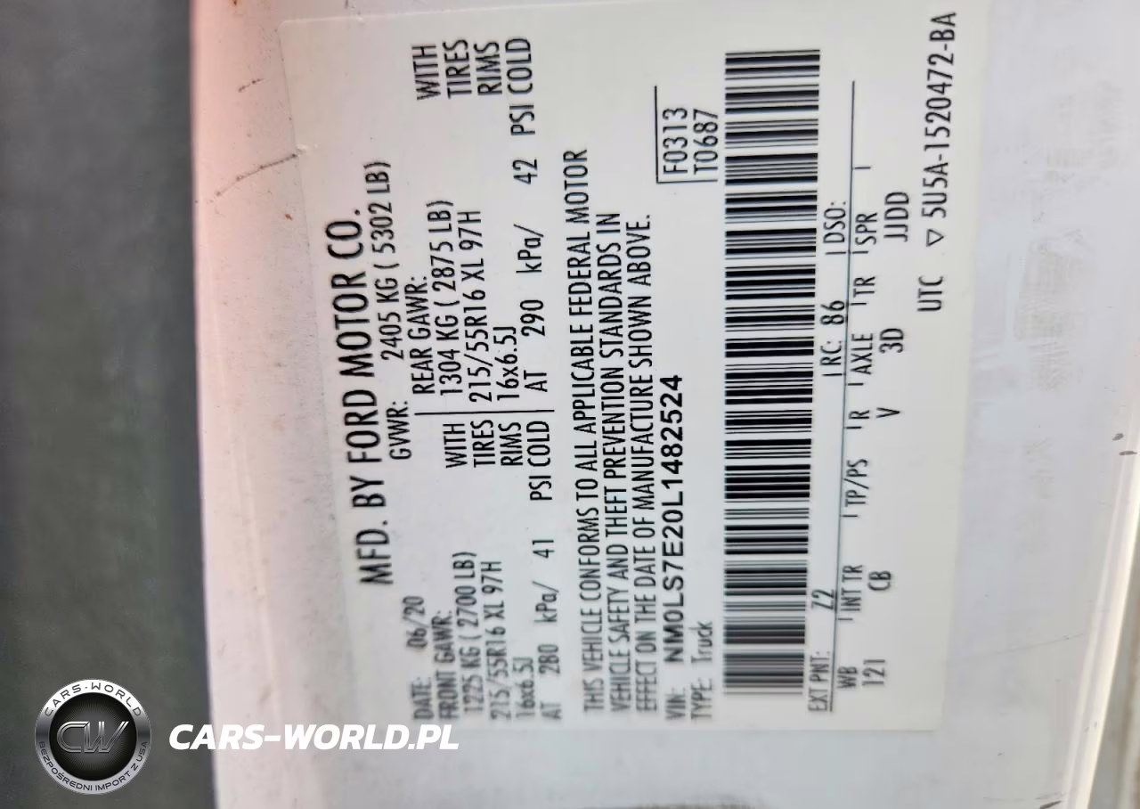 2020 Ford Transit Connect Xl VIN:NM0LS7E20L1482524 - 13