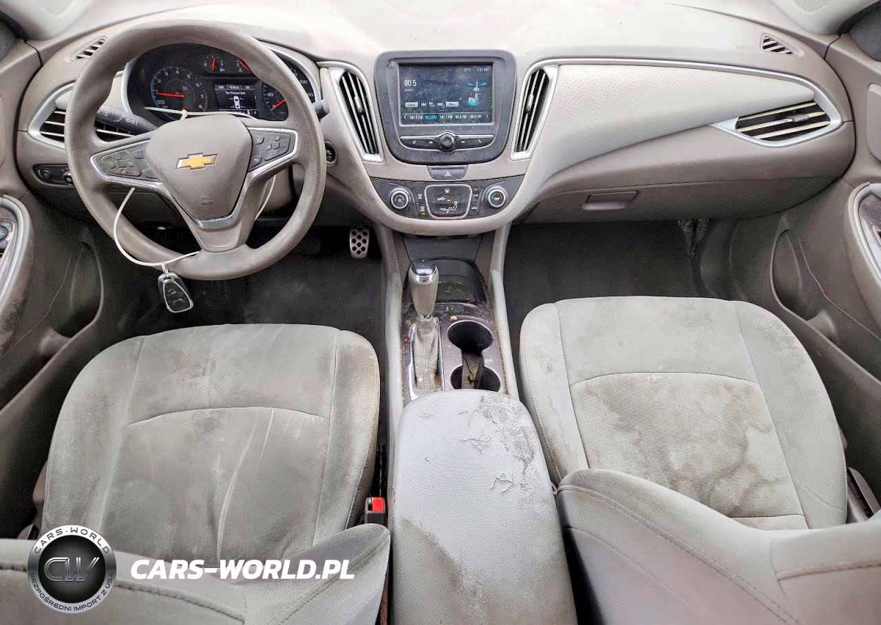 2017 Chevrolet Malibu Ls VIN:1G1ZB5ST8HF100709 - 8