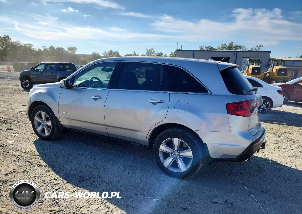 2012 Acura Mdx VIN:2HNYD2H2XCH517390 - 2