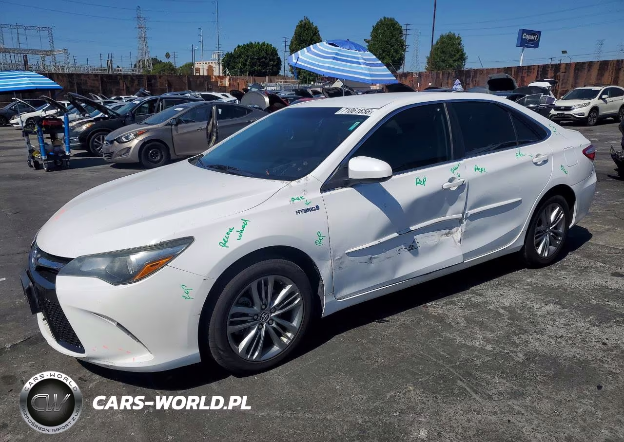 2015 Toyota Camry Hybrid Se VIN:4T1BD1FK7FU156657 - 1