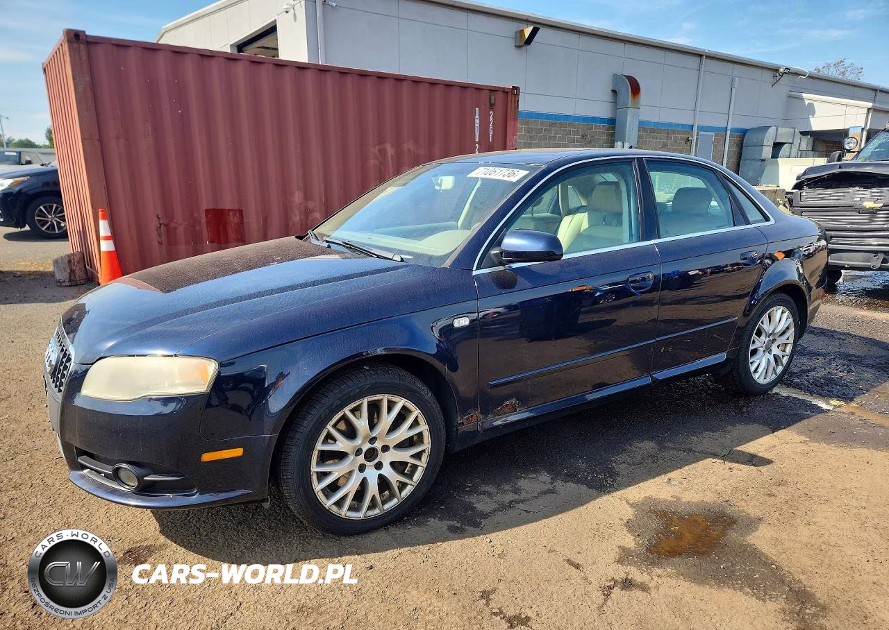 2008 Audi A4 2.0T Quattro VIN:WAUDF78E18A169052 - 1