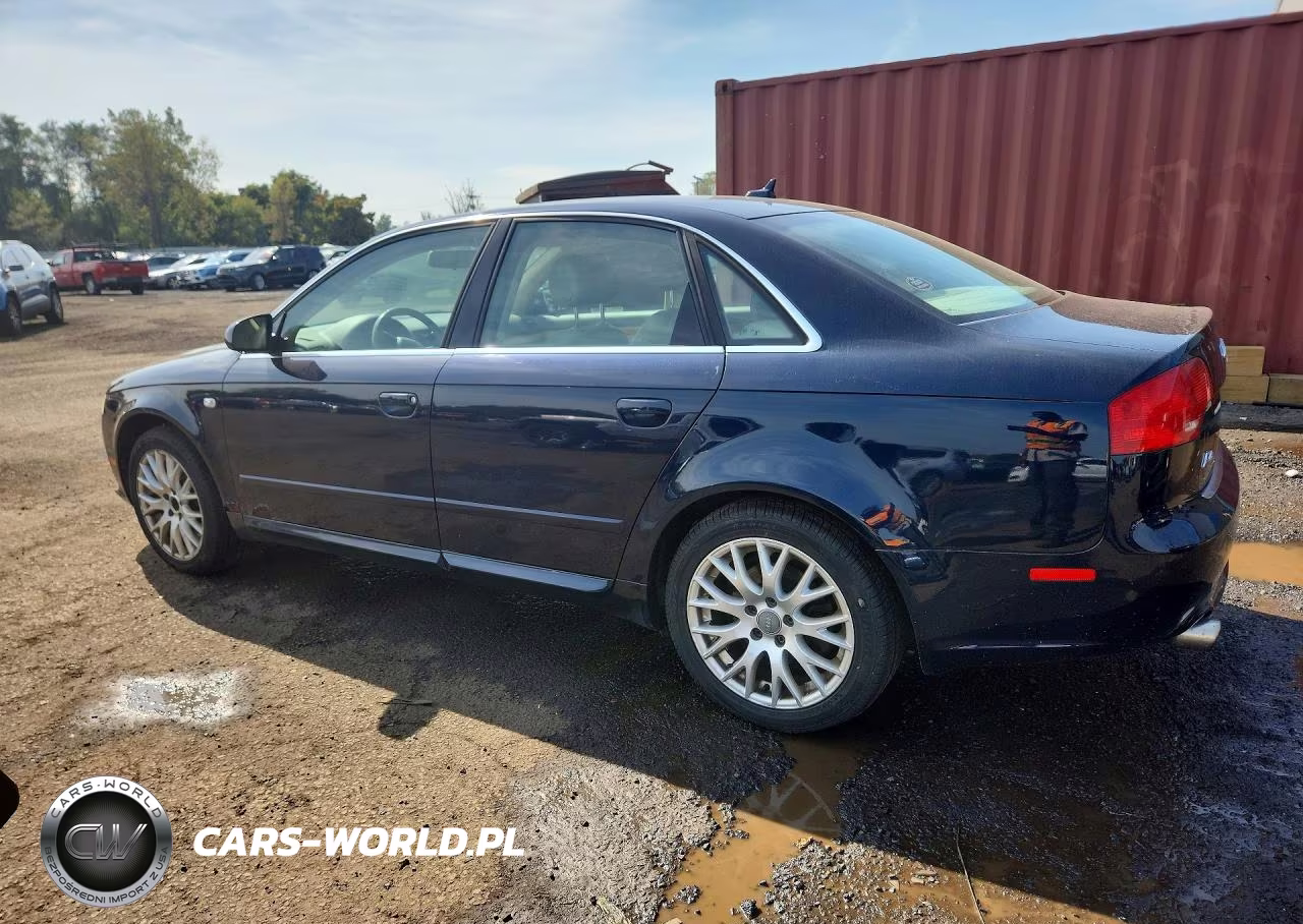 2008 Audi A4 2.0T Quattro VIN:WAUDF78E18A169052 - 2