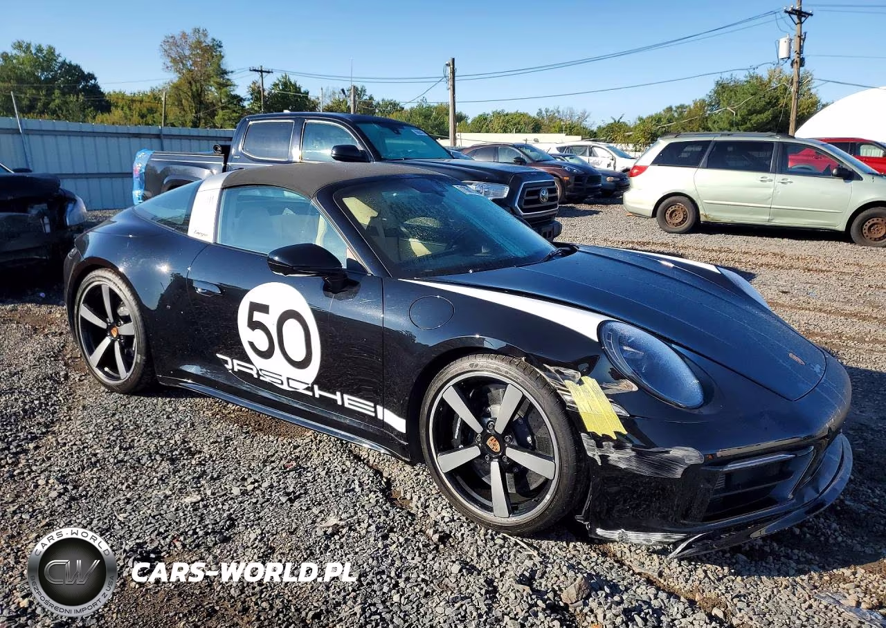 2021 Porsche 911 Targa 4S VIN:WP0BB2A92MS235716 - 4