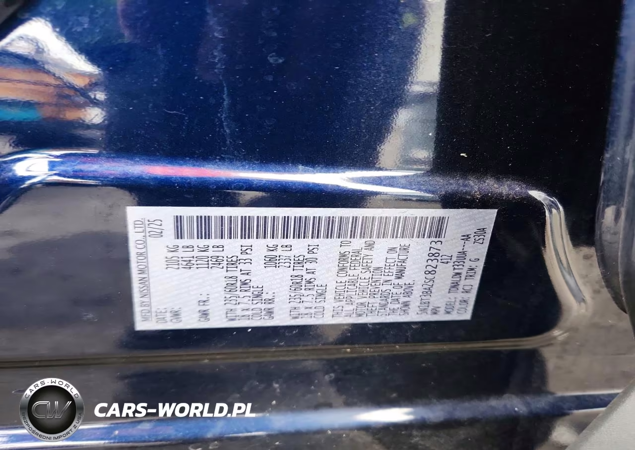 2025 Nissan Rogue Sv VIN:5N1BT3BA2SC823873 - 13