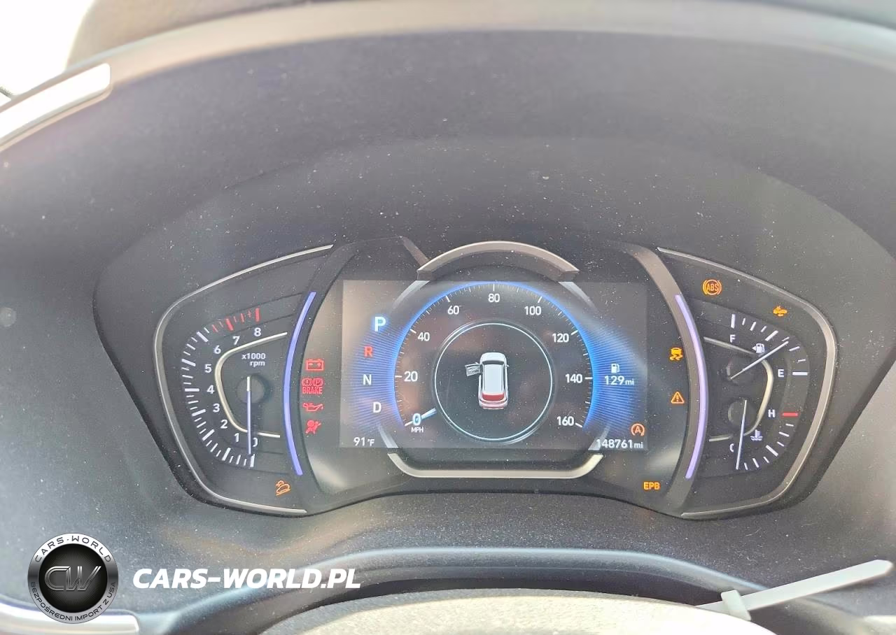 2020 Hyundai Santa Fe Sel VIN:5NMS3CAD9LH180540 - 9