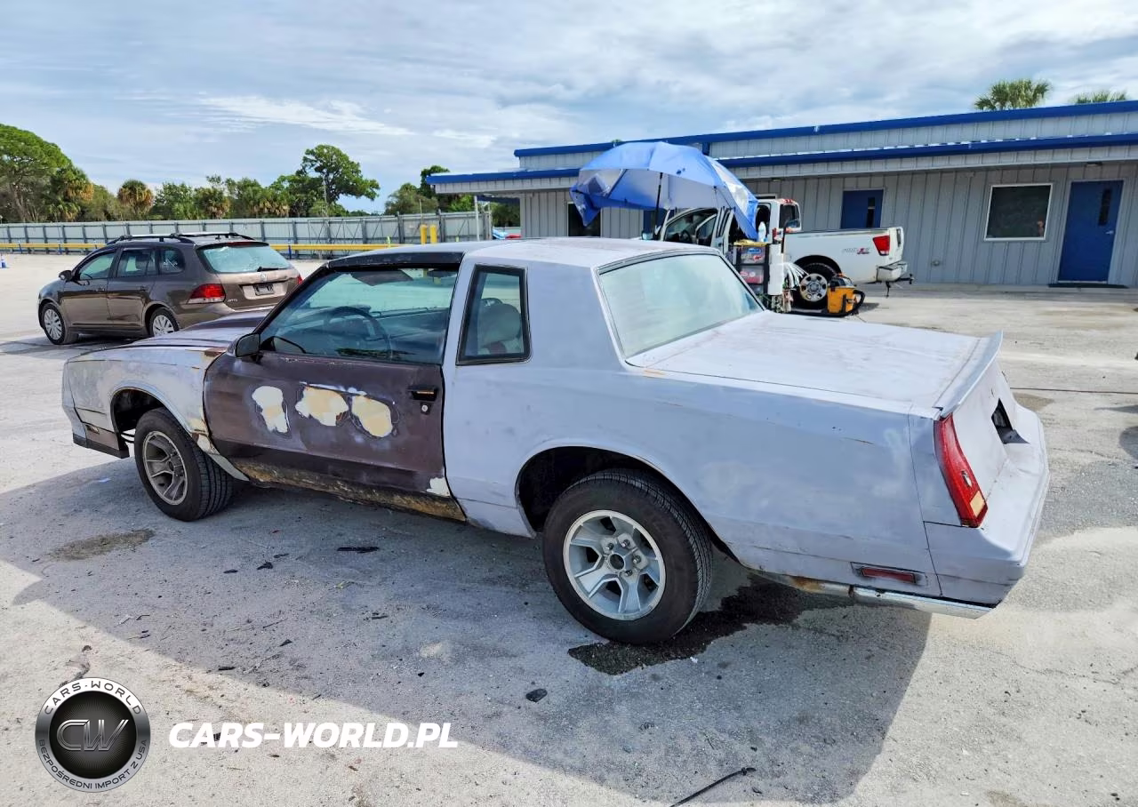 1987 Chevrolet Monte Carlo VIN:1G1GZ11G1HP116759 - 2