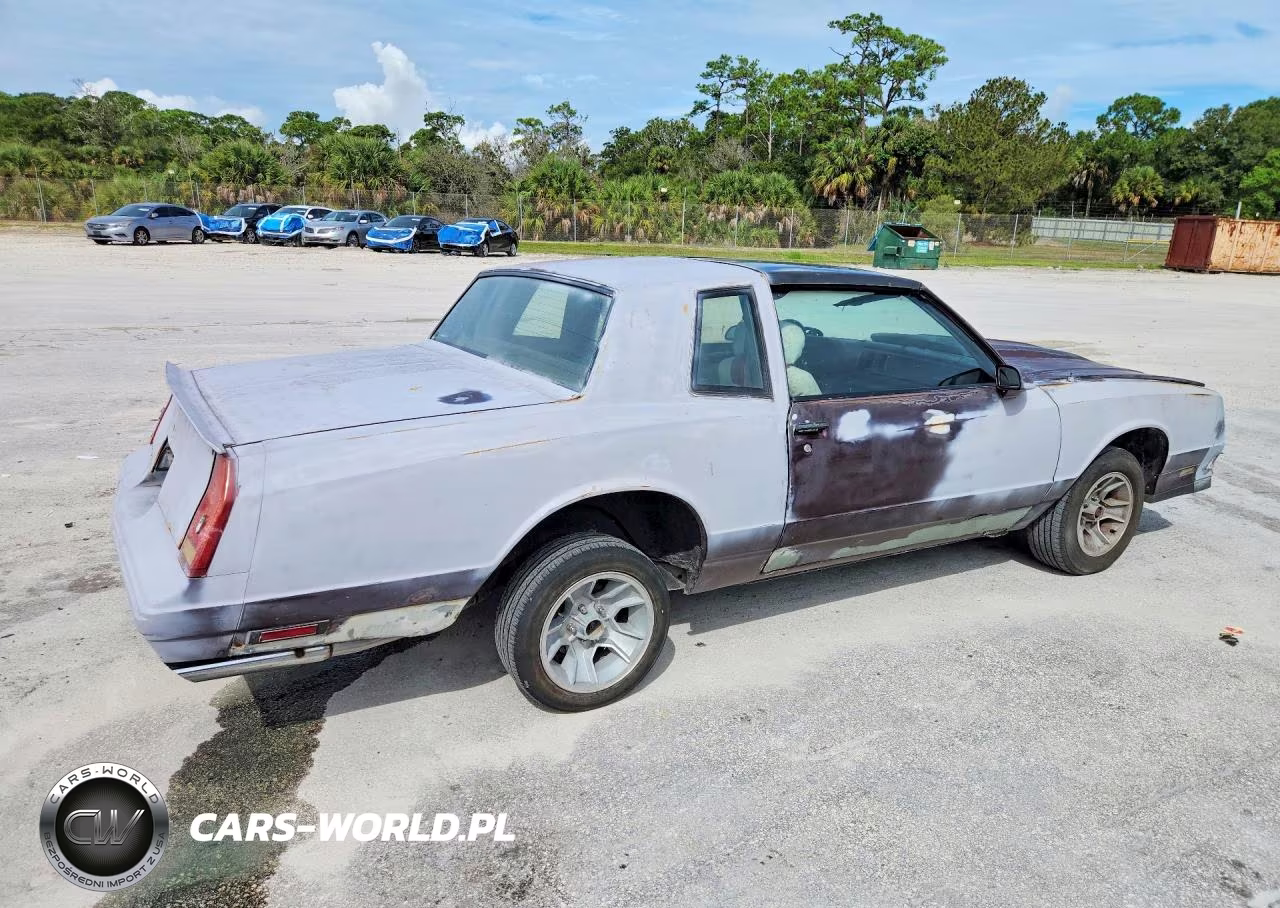 1987 Chevrolet Monte Carlo VIN:1G1GZ11G1HP116759 - 3