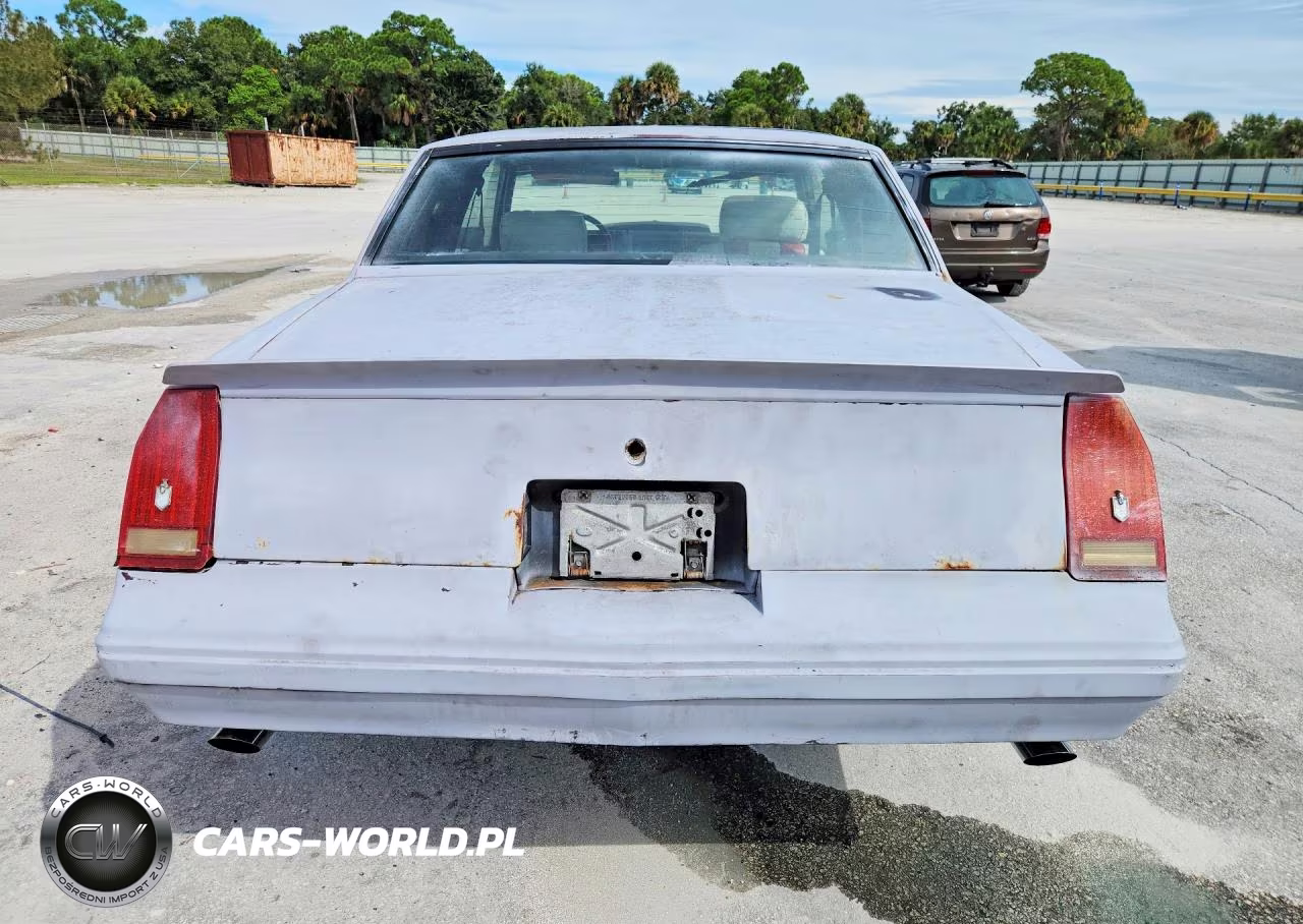 1987 Chevrolet Monte Carlo VIN:1G1GZ11G1HP116759 - 6