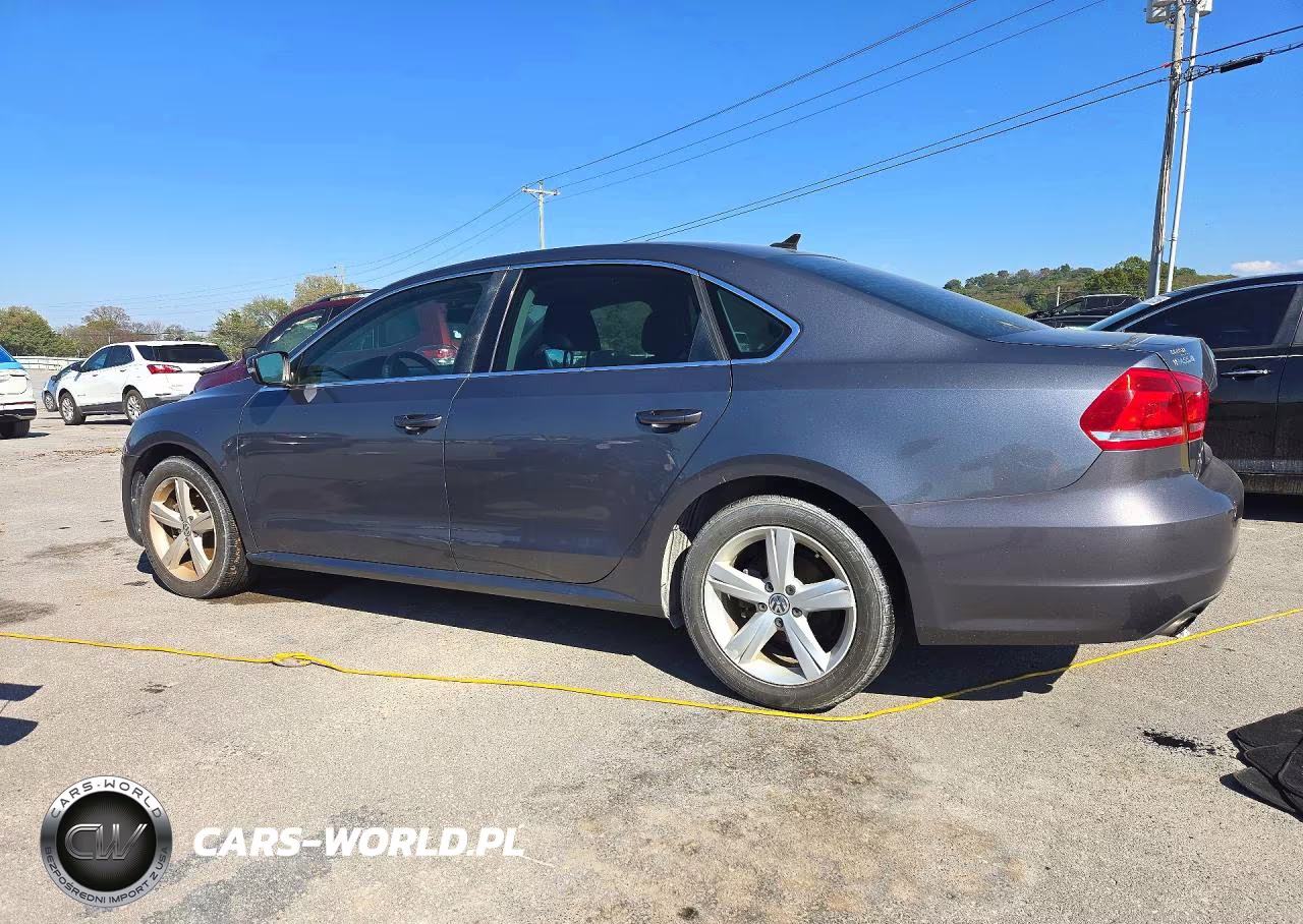 2014 Volkswagen Passat Se VIN:1VWBS7A34EC115398 - 2