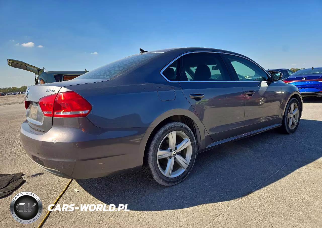 2014 Volkswagen Passat Se VIN:1VWBS7A34EC115398 - 3
