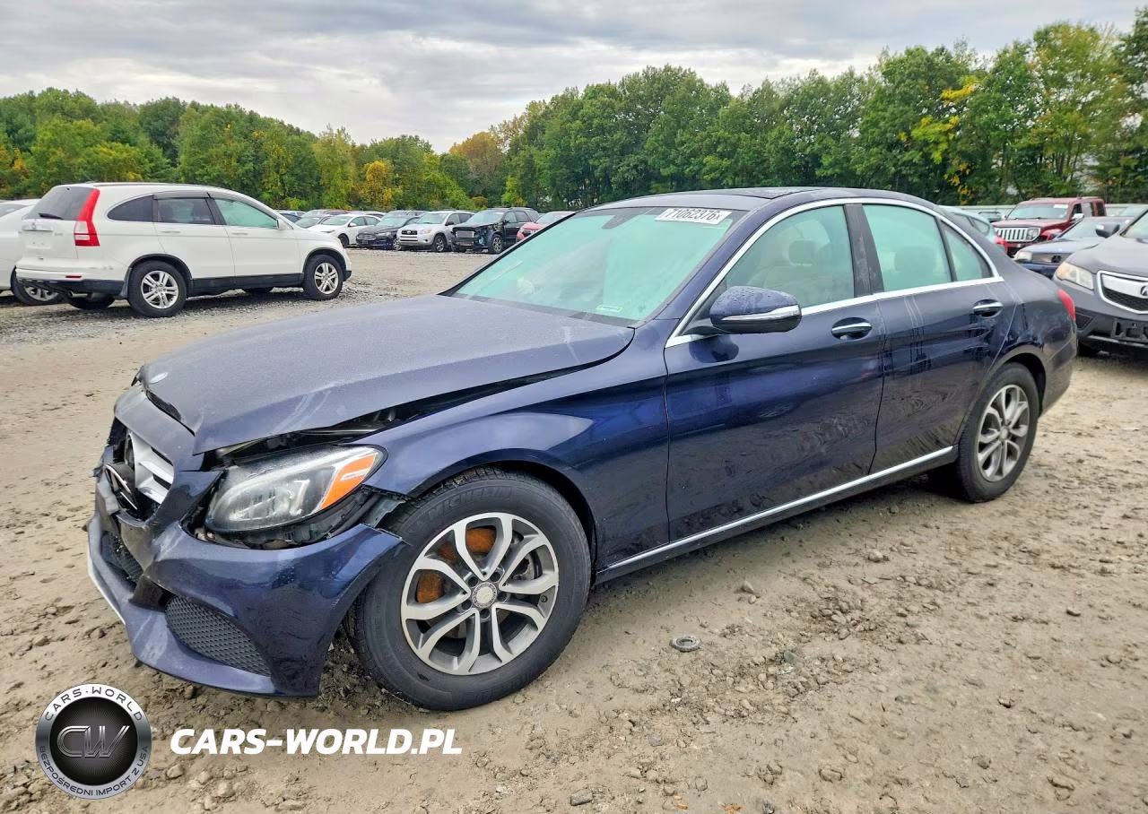 2015 Mercedes-Benz C 300 4Matic VIN:55SWF4KB8FU023646 - 1