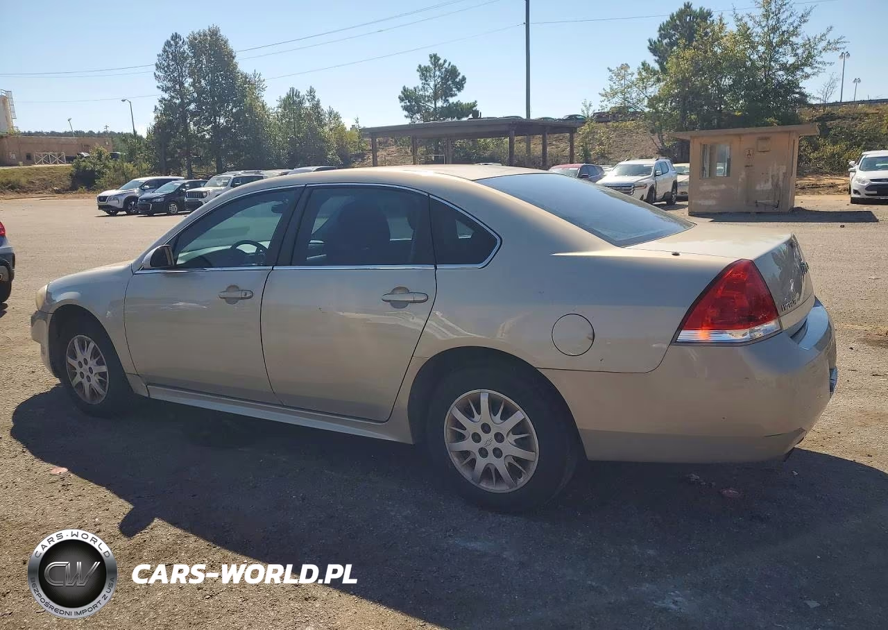 2010 Chevrolet Impala Police VIN:2G1WD5EM3A1191953 - 2