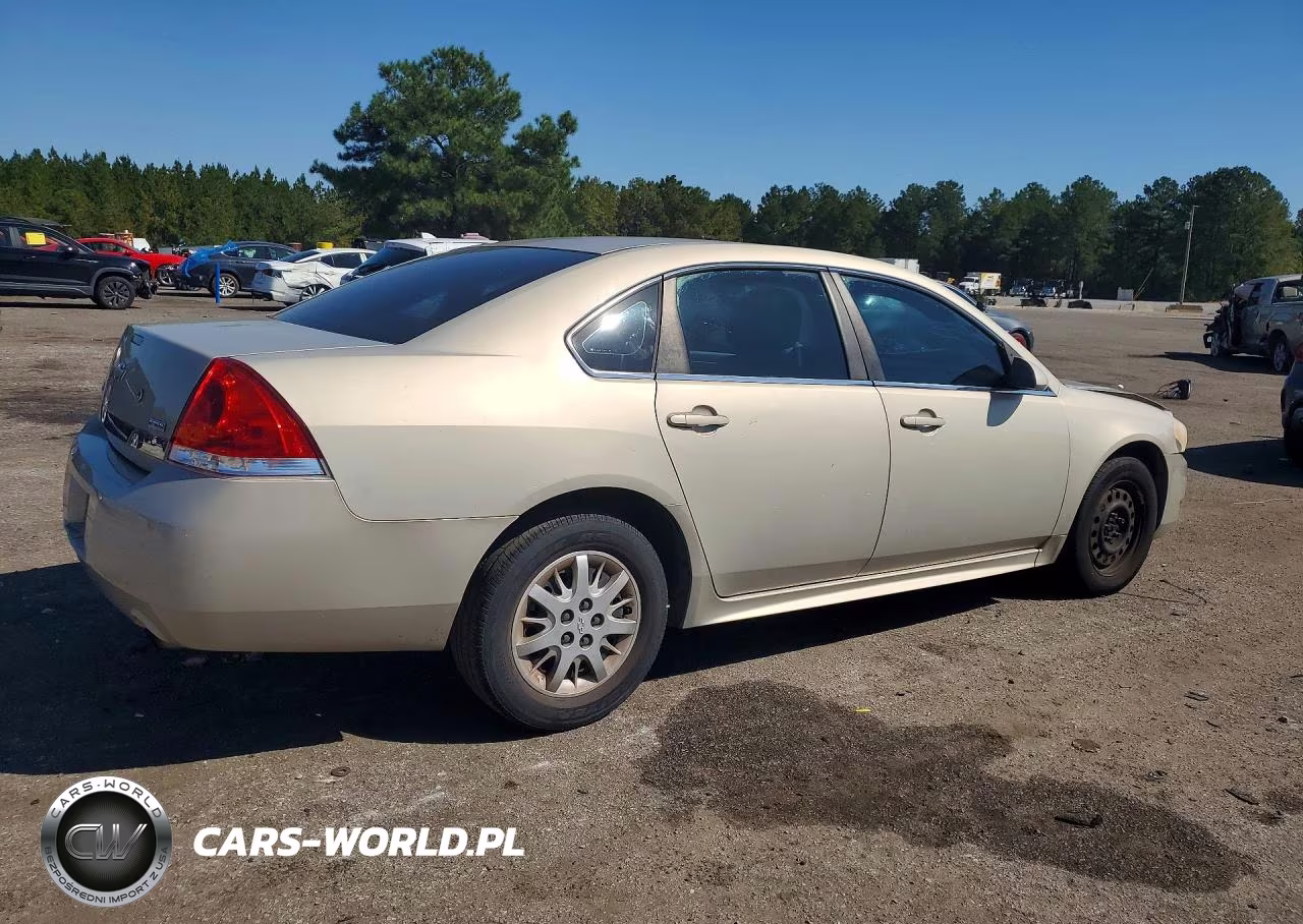 2010 Chevrolet Impala Police VIN:2G1WD5EM3A1191953 - 3