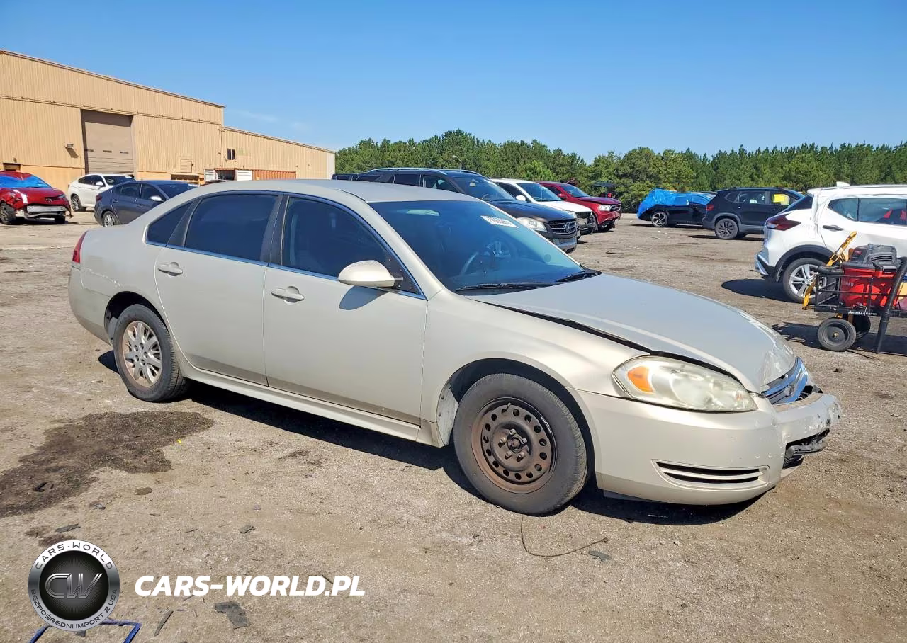 2010 Chevrolet Impala Police VIN:2G1WD5EM3A1191953 - 4