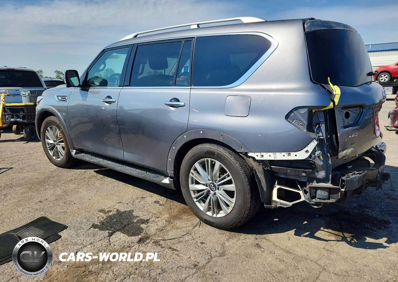 2020 Infiniti Qx80 Luxe VIN:JN8AZ2NE4L9255720 - 2