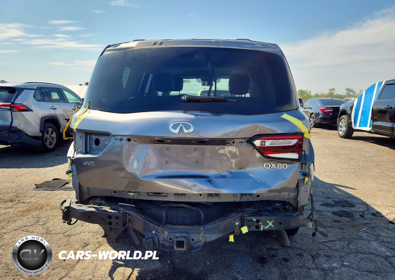 2020 Infiniti Qx80 Luxe VIN:JN8AZ2NE4L9255720 - 6