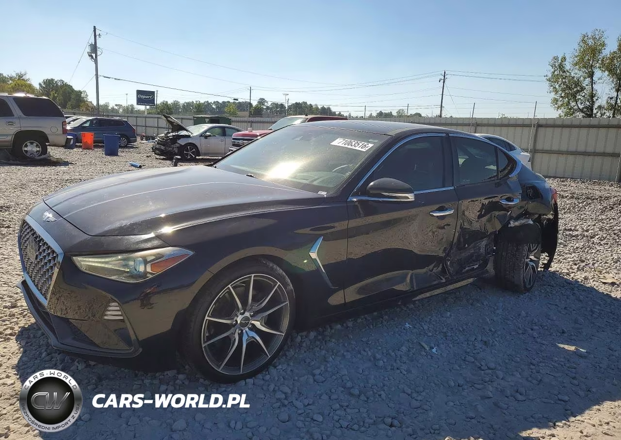2020 Genesis G70 2.0T VIN:KMTG44LA9LU055396 - 1